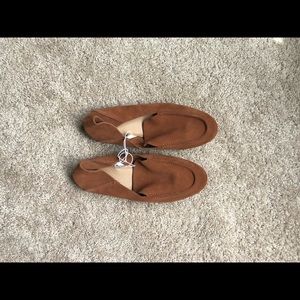 Loafers, never been worn.